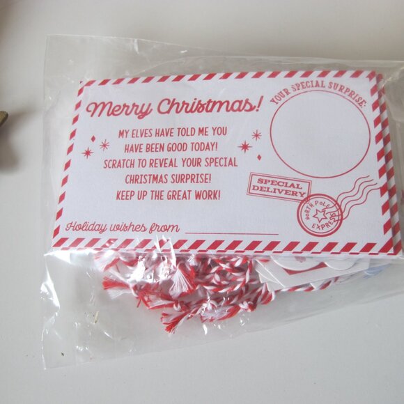 Holiday Christmas countdown cloth advent calendar EUC - Picture 5 of 6